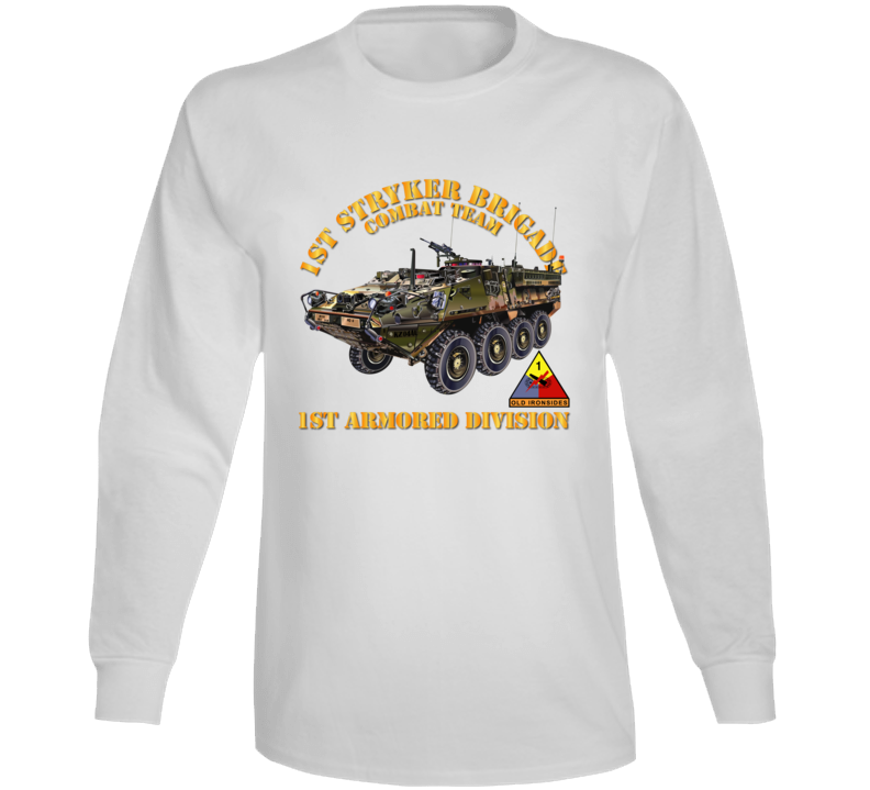 Army - 1st Stryker Bde Cbt Tm - 1st Ar Div Long Sleeve