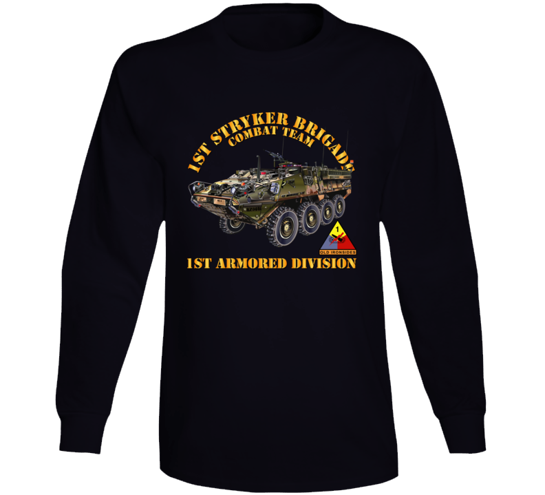 Army - 1st Stryker Bde Cbt Tm - 1st Ar Div Long Sleeve