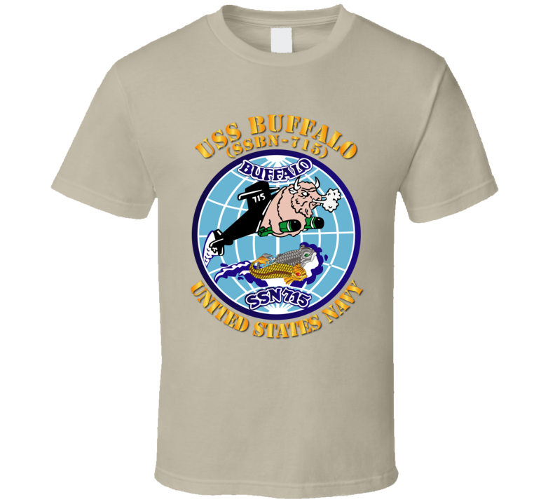Navy - Uss Buffalo  (ssbn 715) T Shirt