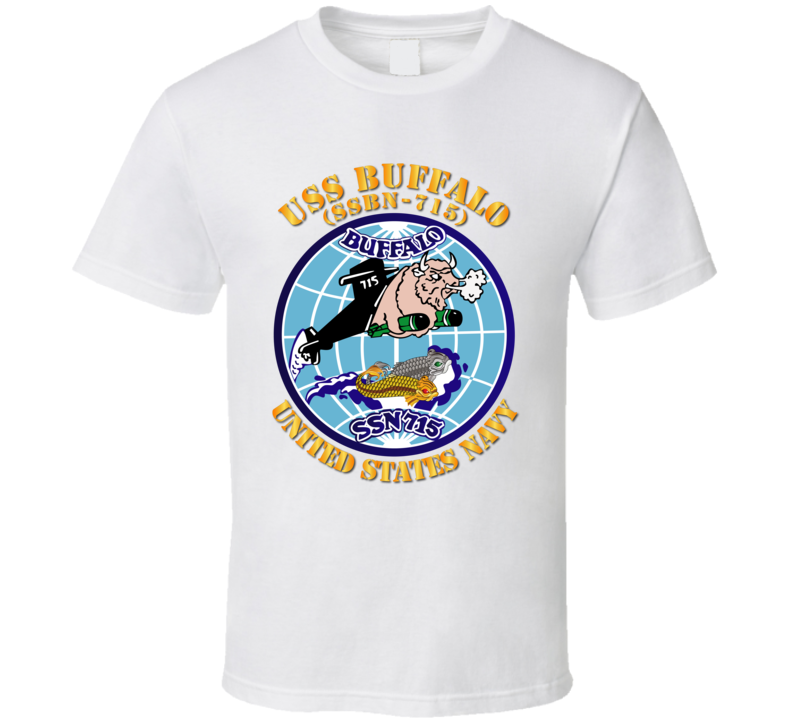 Navy - Uss Buffalo  (ssbn 715) T Shirt