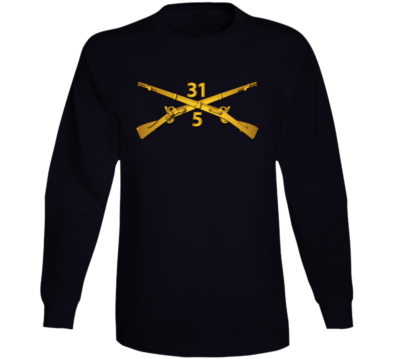 Army - 5th Bn - 31st Infantry Regiment Branch Wo Txt Long Sleeve