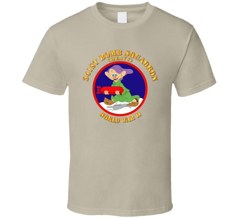 Aac - 341st Bomb Squadron - Wwii T Shirt