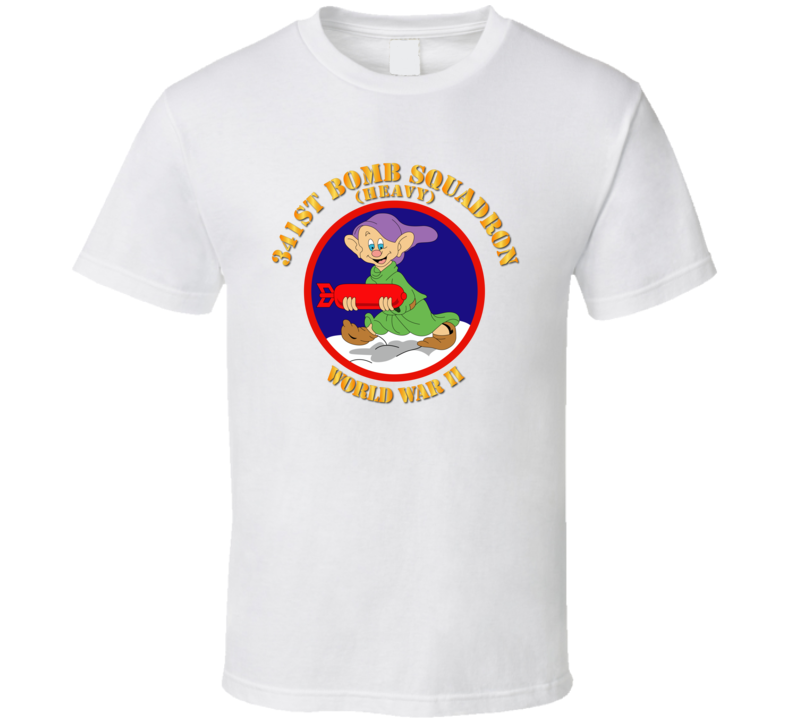 Aac - 341st Bomb Squadron - Wwii T Shirt