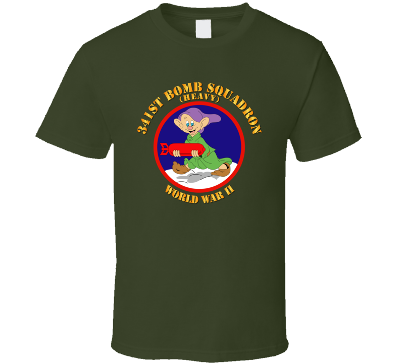 Aac - 341st Bomb Squadron - Wwii T Shirt