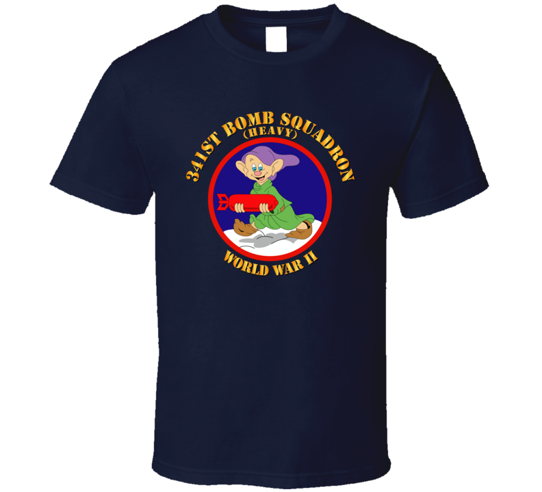 Aac - 341st Bomb Squadron - Wwii T Shirt