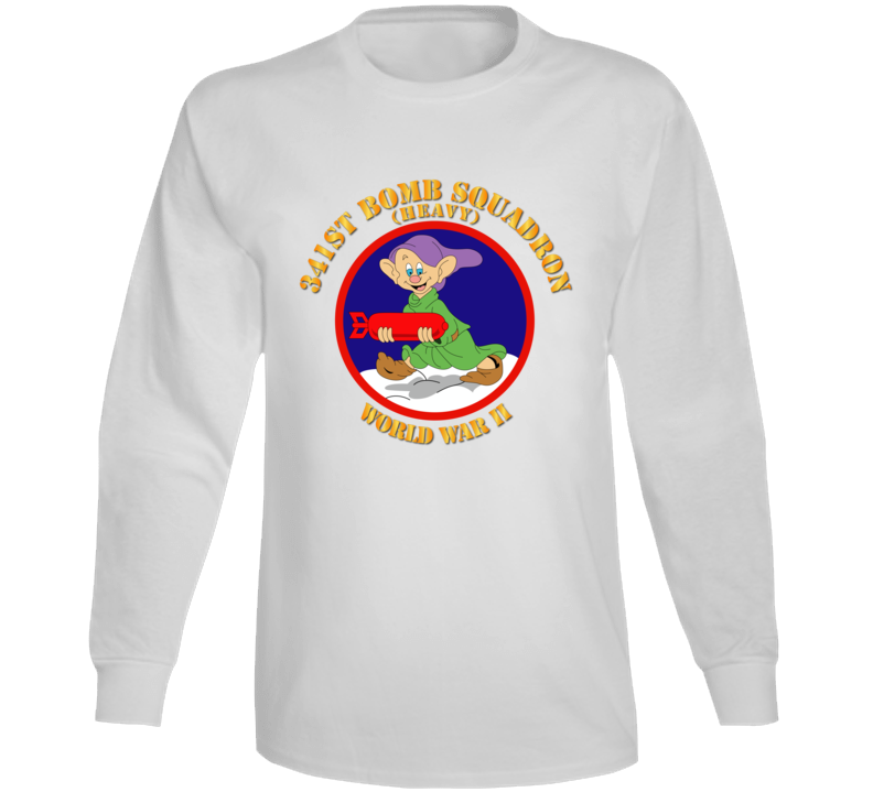 Aac - 341st Bomb Squadron - Wwii Long Sleeve