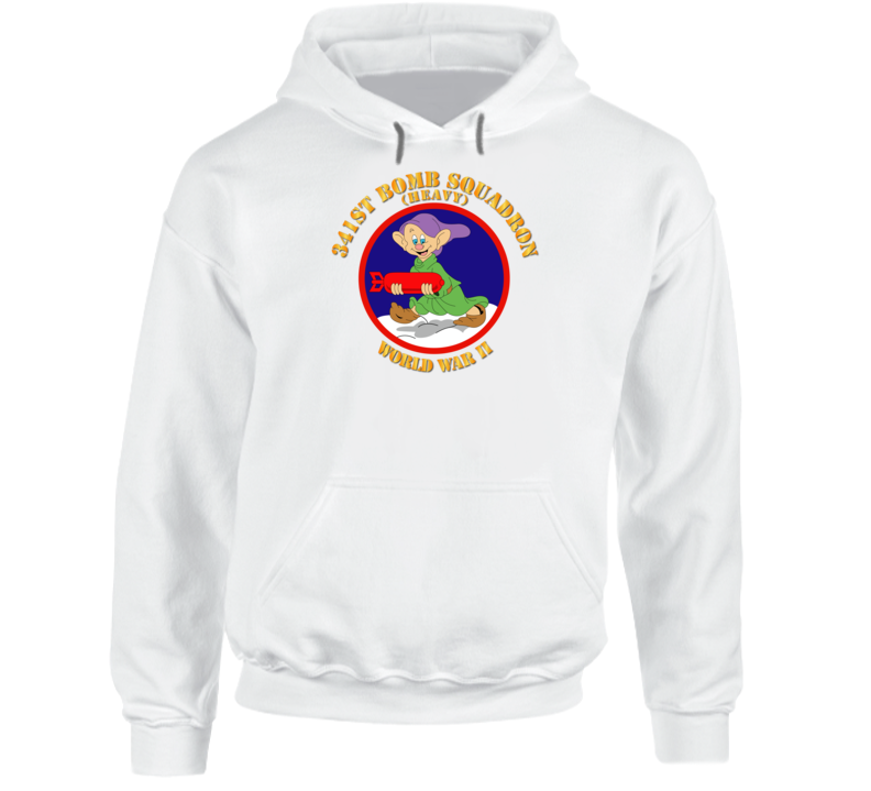 Aac - 341st Bomb Squadron - Wwii Hoodie