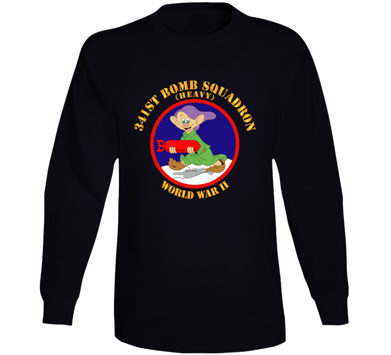 Aac - 341st Bomb Squadron - Wwii Long Sleeve