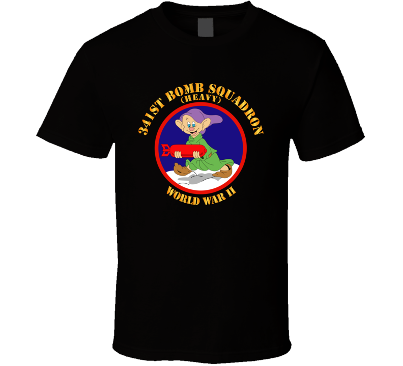 Aac - 341st Bomb Squadron - Wwii T Shirt