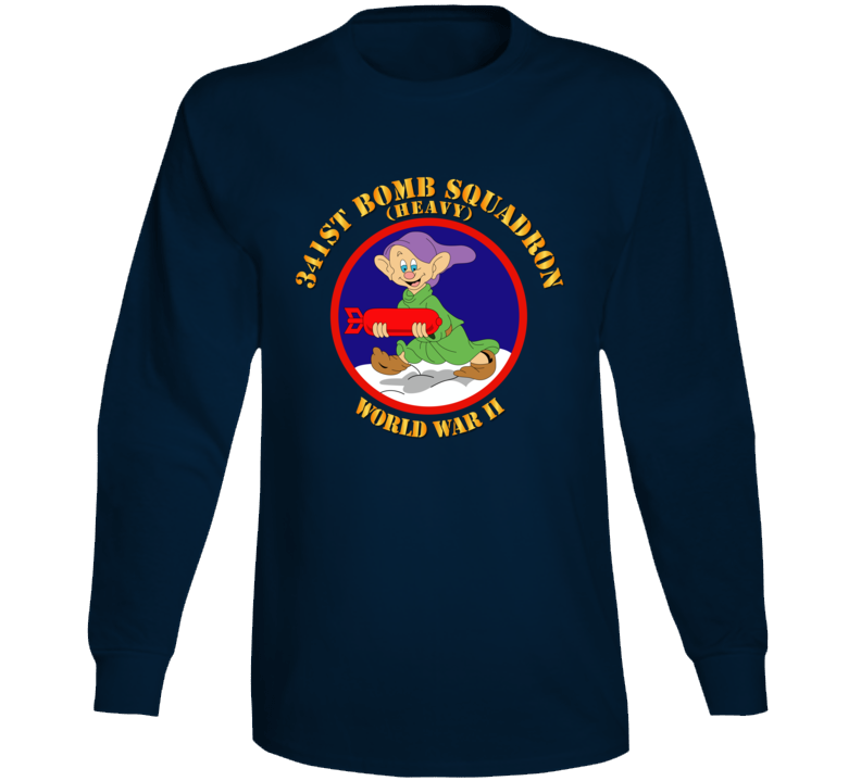 Aac - 341st Bomb Squadron - Wwii Long Sleeve