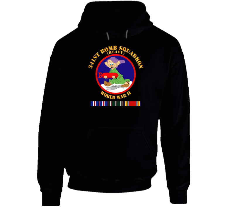 Aac - 341st Bomb Squadron - Wwii W Eu Svc Hoodie