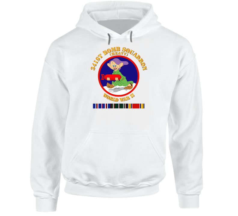Aac - 341st Bomb Squadron - Wwii W Eu Svc Hoodie