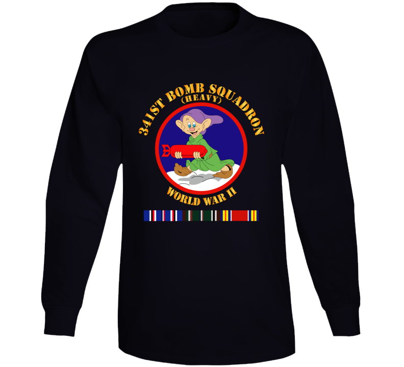Aac - 341st Bomb Squadron - Wwii W Eu Svc Long Sleeve