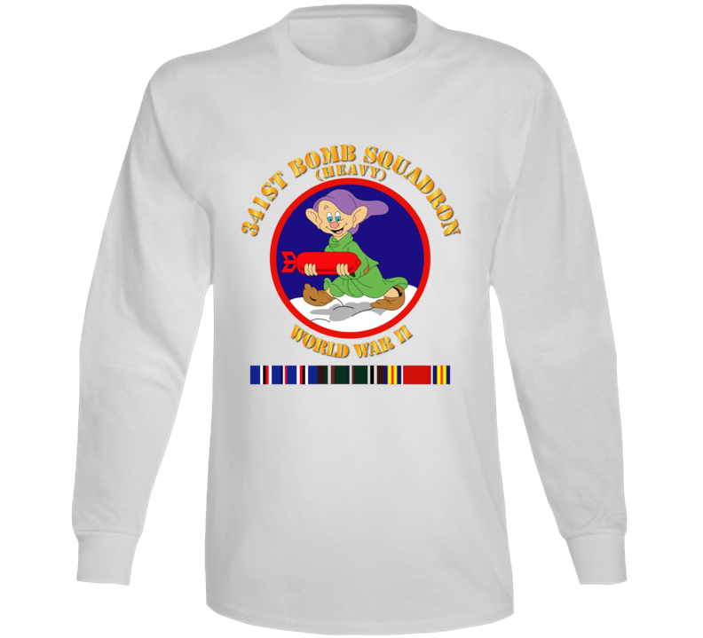 Aac - 341st Bomb Squadron - Wwii W Eu Svc Long Sleeve
