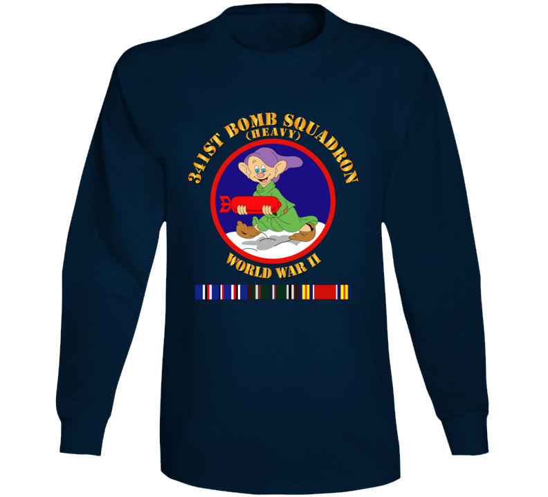 Aac - 341st Bomb Squadron - Wwii W Eu Svc Long Sleeve