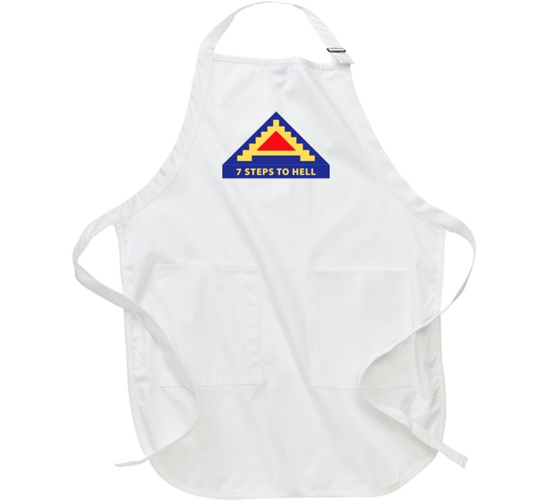 Army - 7th United States Army  W 7 Steps To Hell Apron