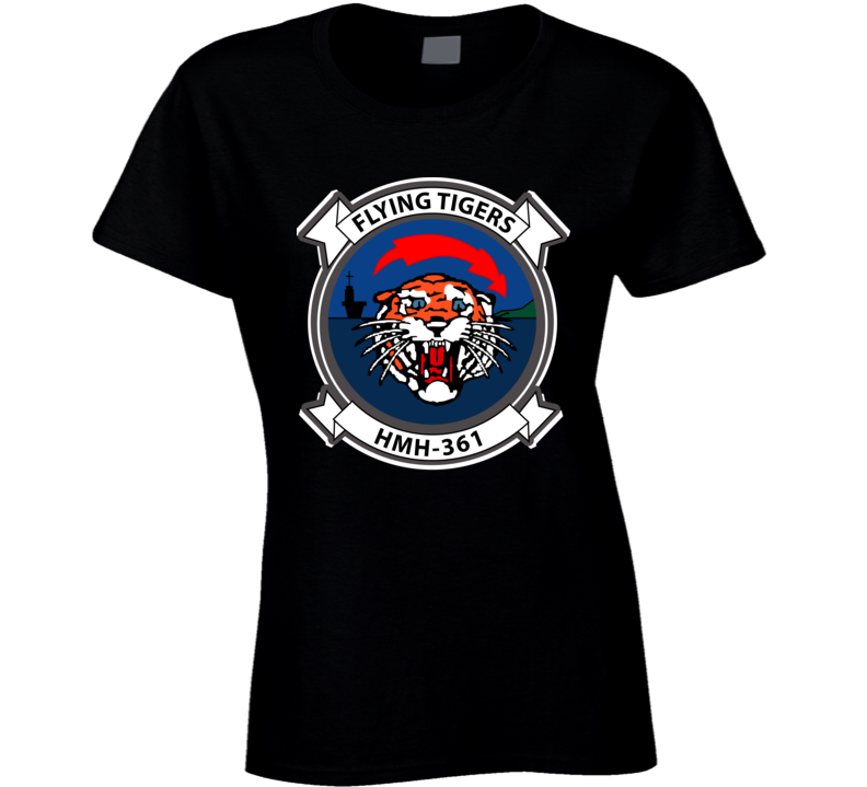 Usmc - Marine Heavy Helicopter Squadron 361 Wo Txt T Shirt