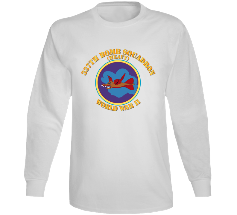 Aac - 337th Bomb Squadron Wwii Long Sleeve