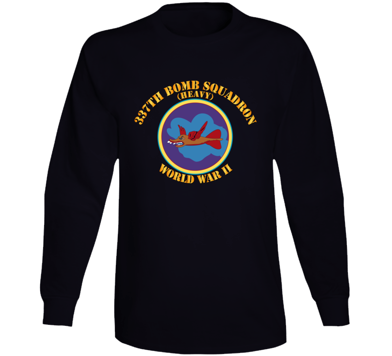 Aac - 337th Bomb Squadron Wwii Long Sleeve