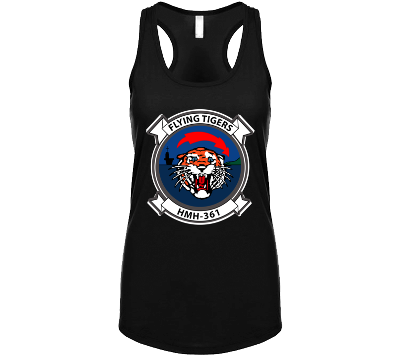 Usmc - Marine Heavy Helicopter Squadron 361 Wo Txt T Shirt