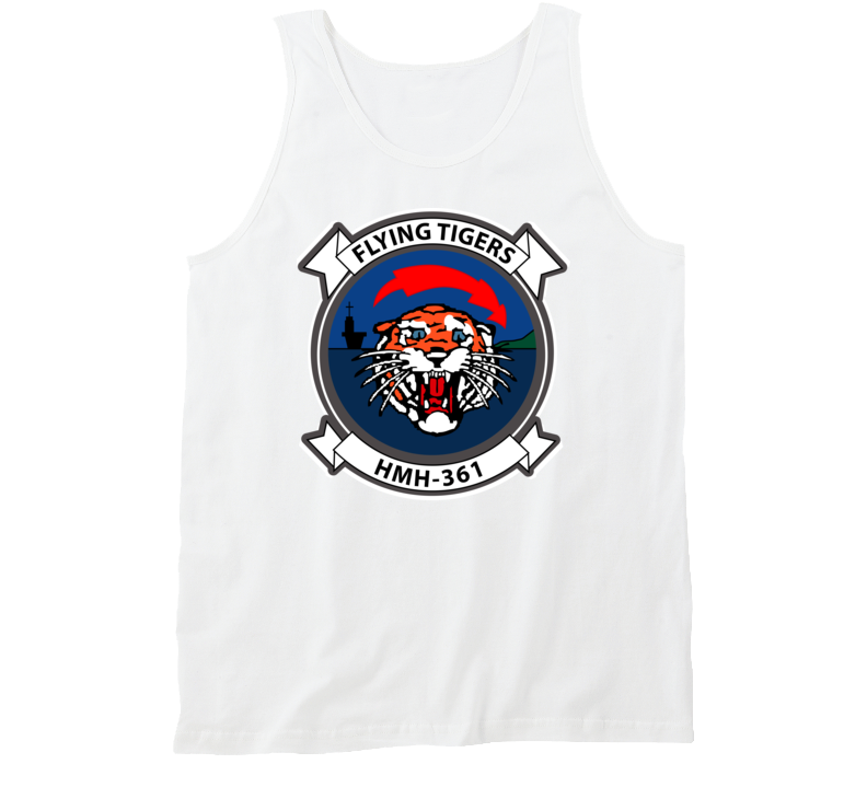 Usmc - Marine Heavy Helicopter Squadron 361 Wo Txt Tanktop