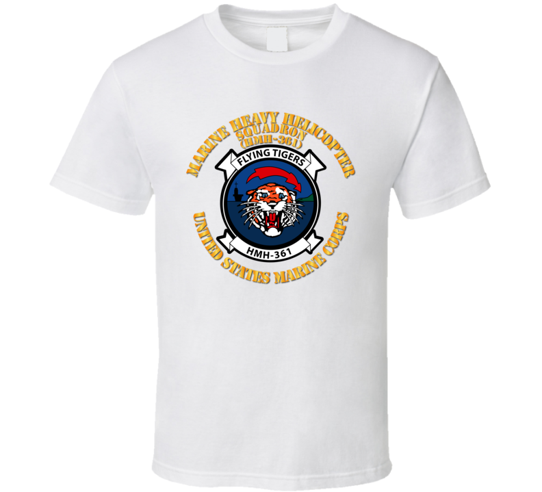 Usmc - Marine Heavy Helicopter Squadron 361 T Shirt