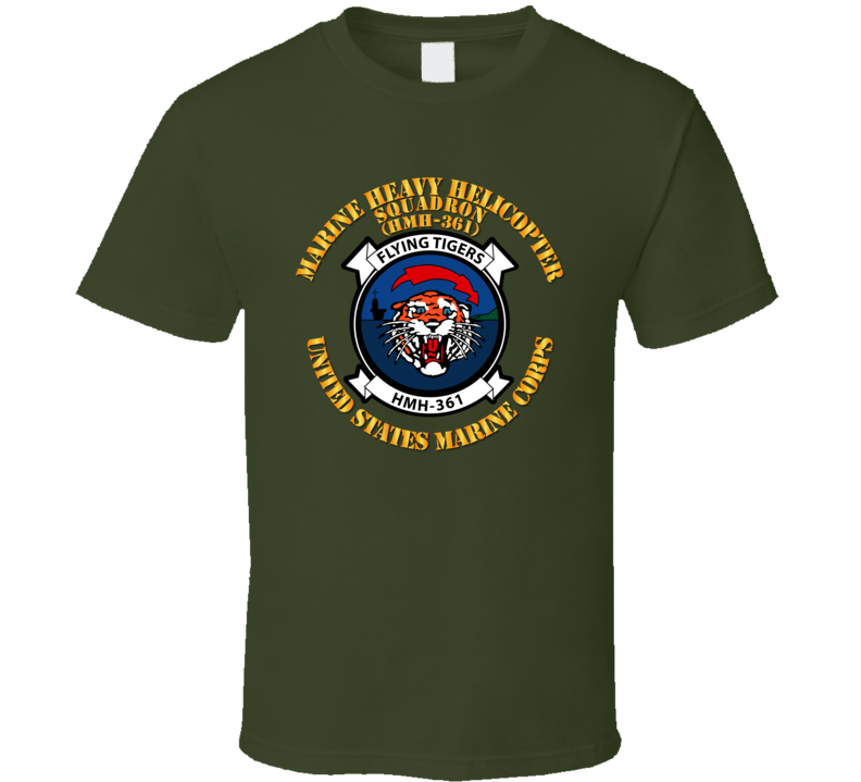 Usmc - Marine Heavy Helicopter Squadron 361 T Shirt