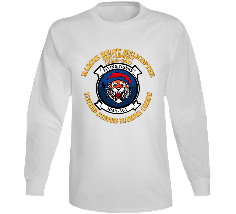 Usmc - Marine Heavy Helicopter Squadron 361 Long Sleeve