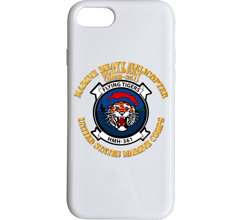 Usmc - Marine Heavy Helicopter Squadron 361 Phone Case