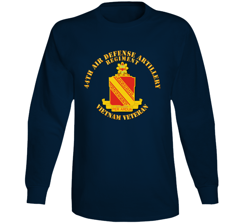 Dui - 44th Air Defense Artillery Regiment Vietnam Vet Long Sleeve