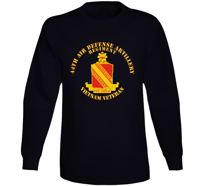 Dui - 44th Air Defense Artillery Regiment Vietnam Vet Long Sleeve