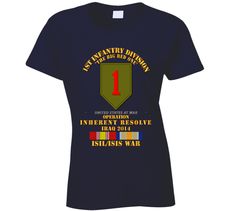 Army - 1st Infantry Division - War W Isis - Svc Oir Ladies