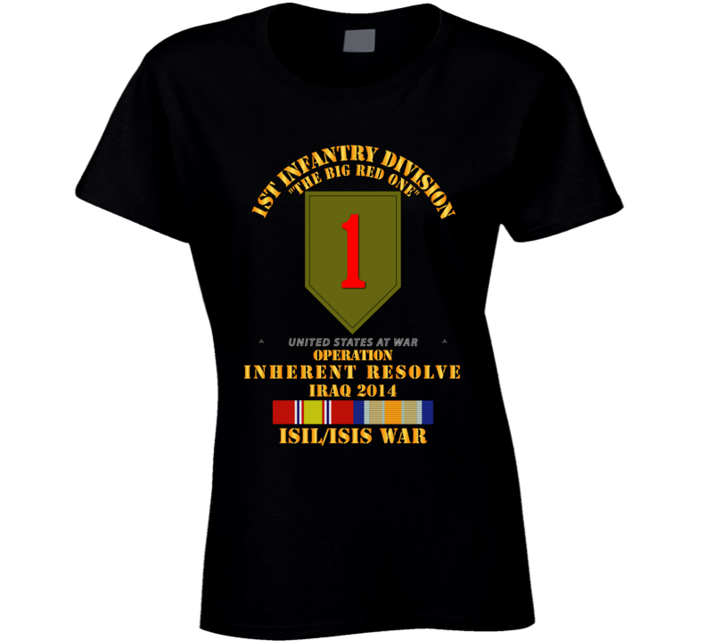 Army - 1st Infantry Division - War W Isis - Svc Oir Ladies