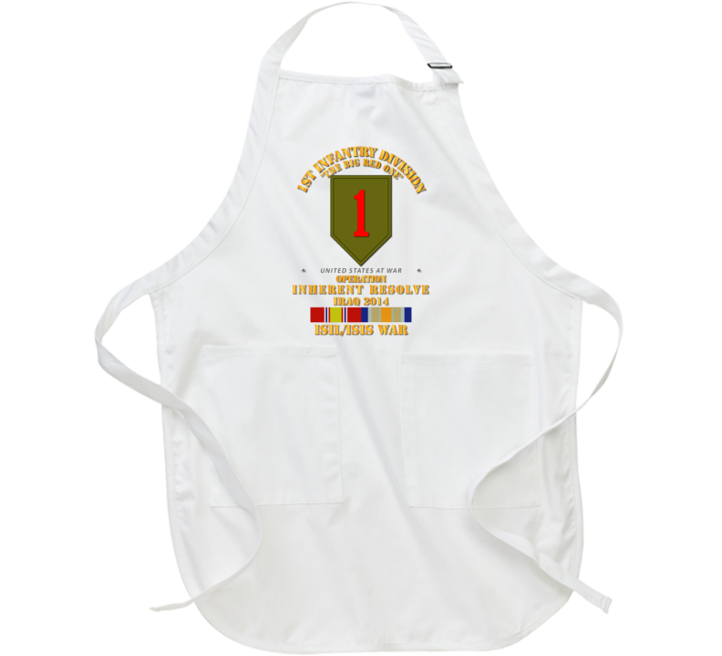 Army - 1st Infantry Division - War W Isis - Svc Oir Apron