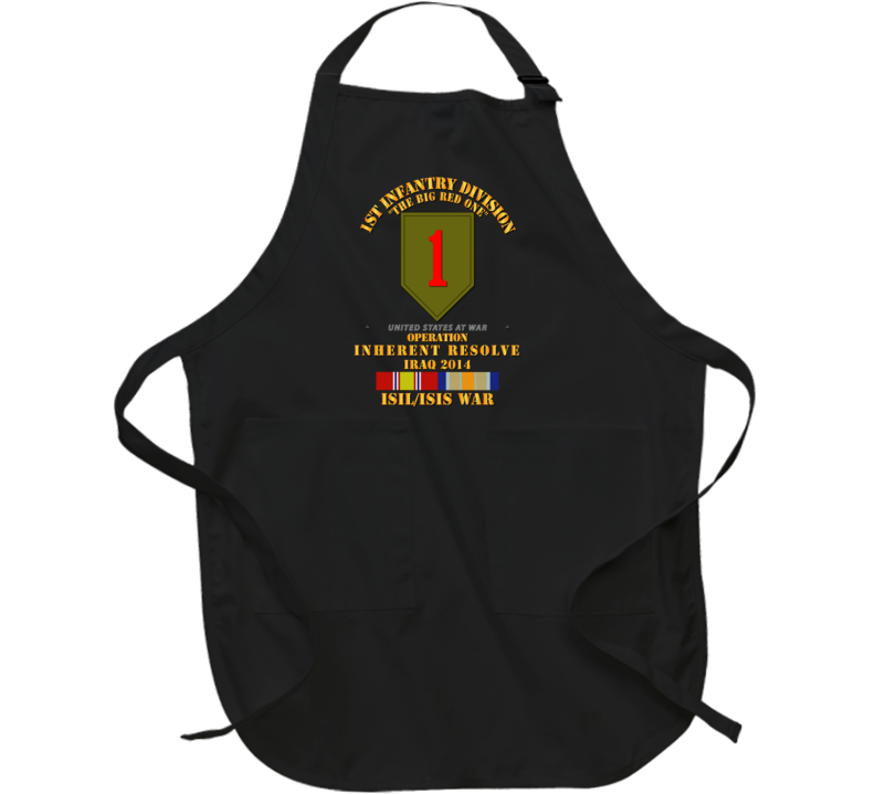 Army - 1st Infantry Division - War W Isis - Svc Oir Apron