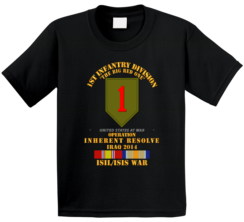 Army - 1st Infantry Division - War W Isis - Svc Oir Kids