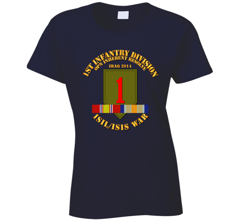 Army - 1st Infantry Div - War W Isis - Svc Oir Circle Ladies
