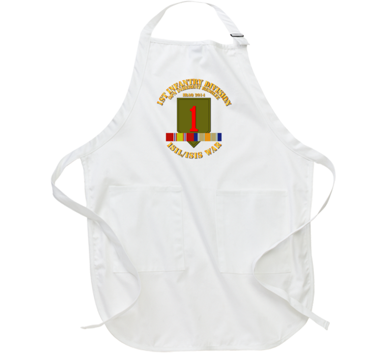 Army - 1st Infantry Div - War W Isis - Svc Oir Circle Apron