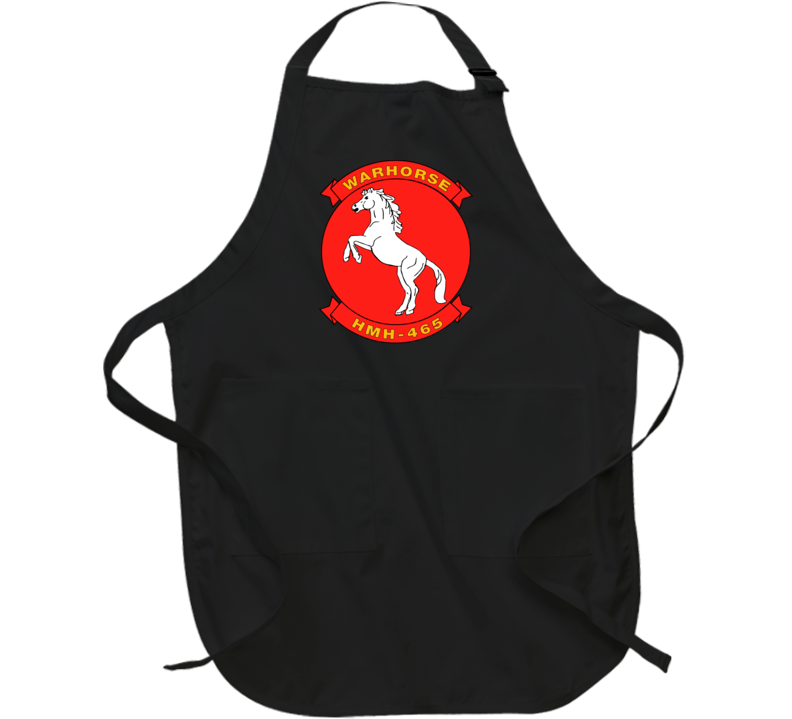 Usmc - Marine Heavy Helicopter Squadron 465 Wo Txt Apron