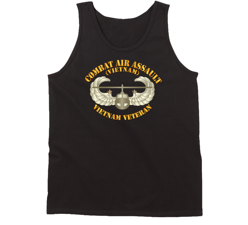 Army - Combat Air Assault - Vietnam W 2 Star Tanktop