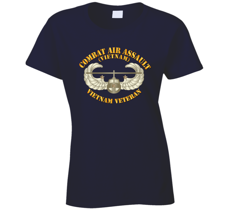 Army - Combat Air Assault - Vietnam W 3 Star Ladies