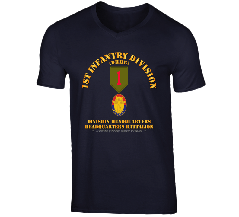 Army - 1st Infantry Division - Dhhb T Shirt