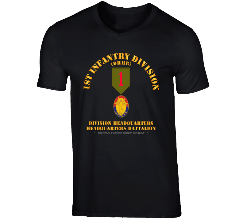 Army - 1st Infantry Division - Dhhb V-neck