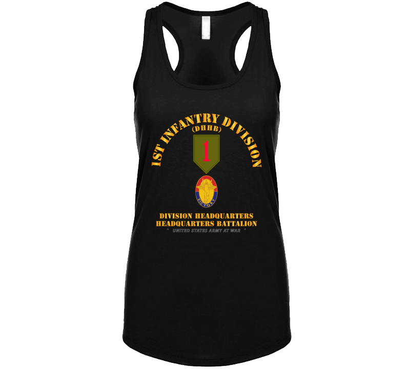 Army - 1st Infantry Division - Dhhb Ladies Tanktop