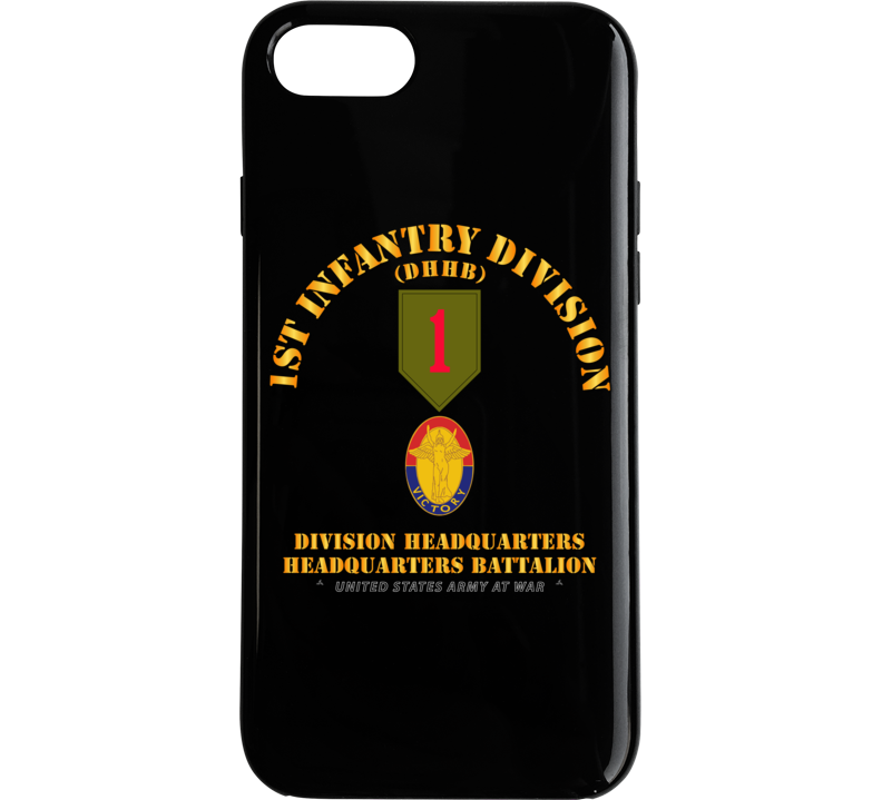 Army - 1st Infantry Division - Dhhb Phone Case