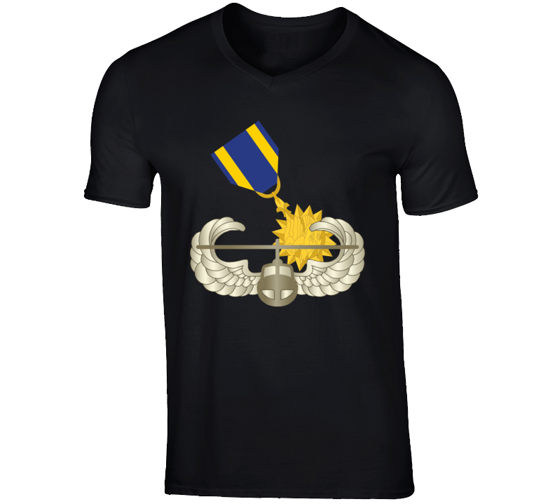 Army - Combat Air Assault - Vietnam W Air Medal V1 Wo Txt T Shirt