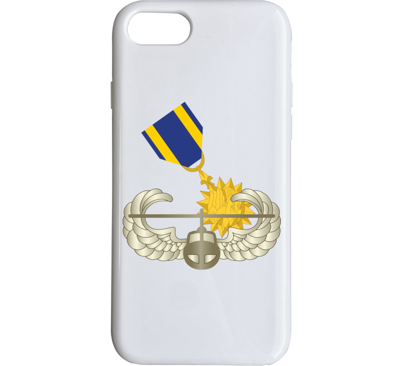 Army - Combat Air Assault - Vietnam W Air Medal V1 Wo Txt Phone Case