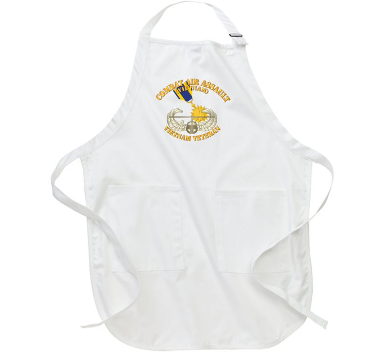 Army - Combat Air Assault - Vietnam W Air Medal V1 Apron