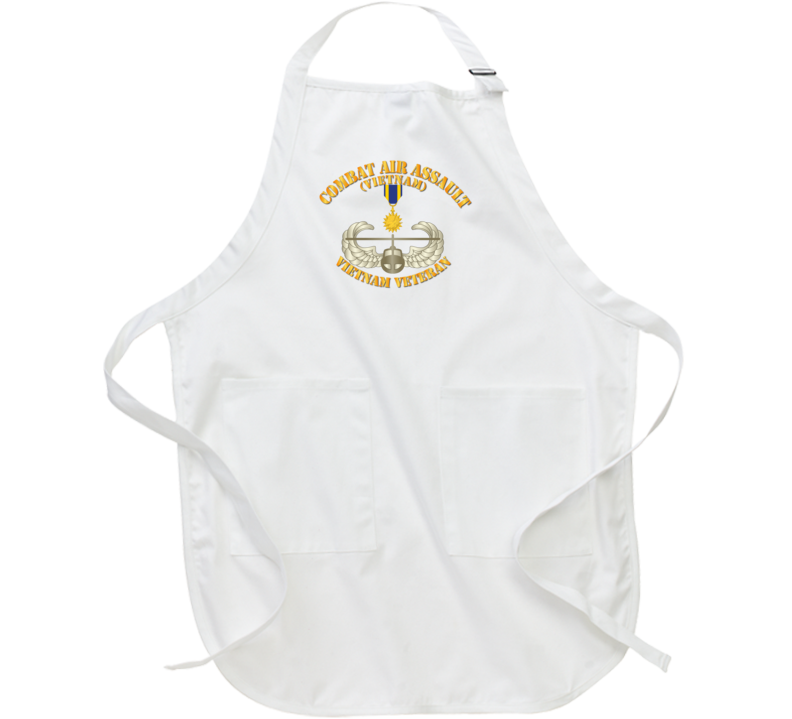 Army - Combat Air Assault - Vietnam W Air Medal Apron