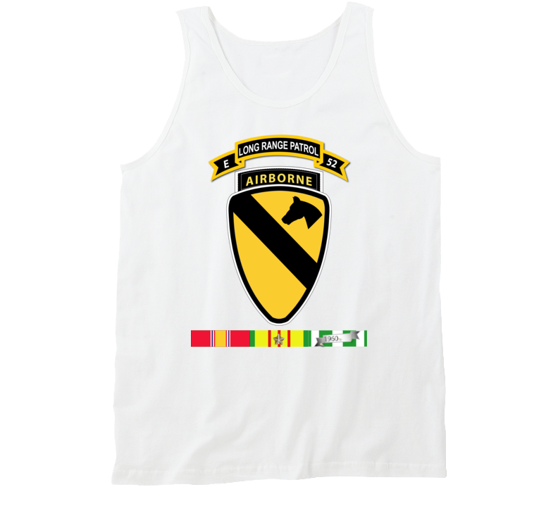 Army - E Co - 52nd Inf Abn - 1st Cav Div Abn W Vn Svc Tanktop